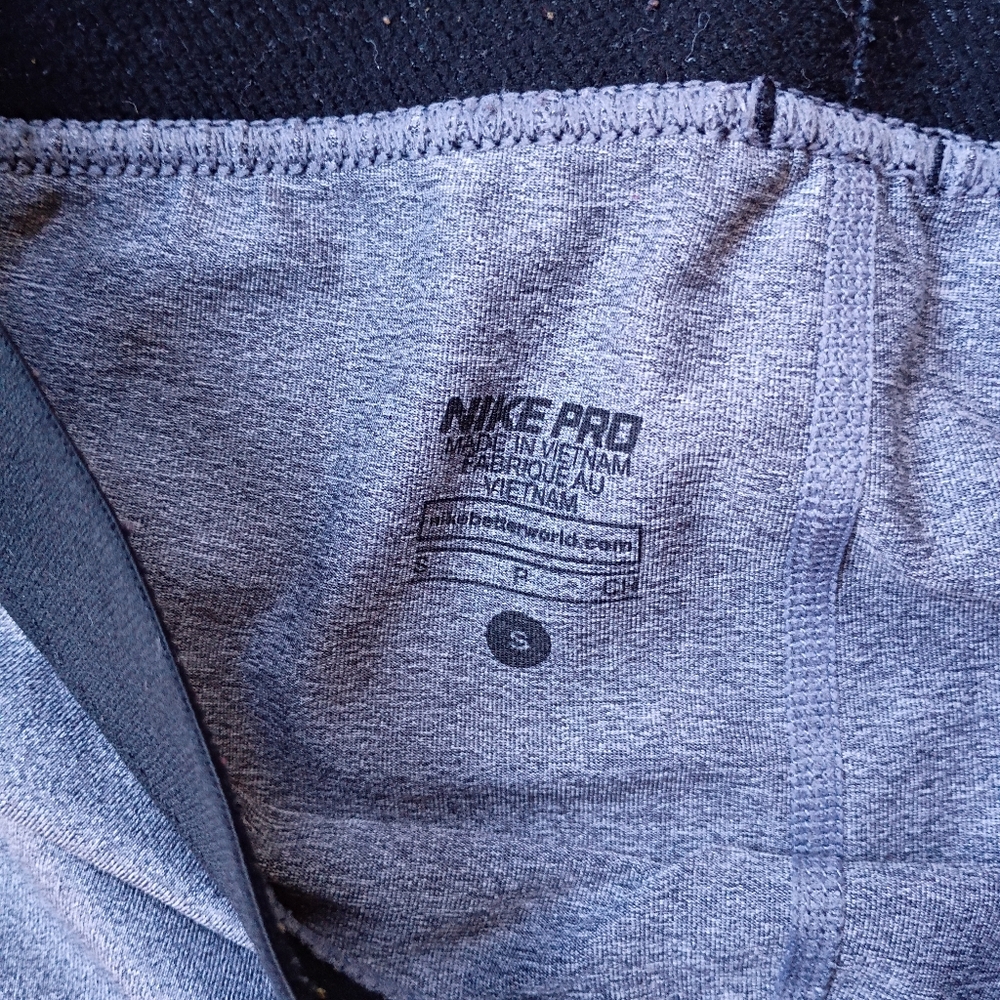 Nike Pro Womens Grey Leggings Small - Picture 4 of 11